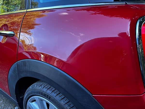 Mini after body repair