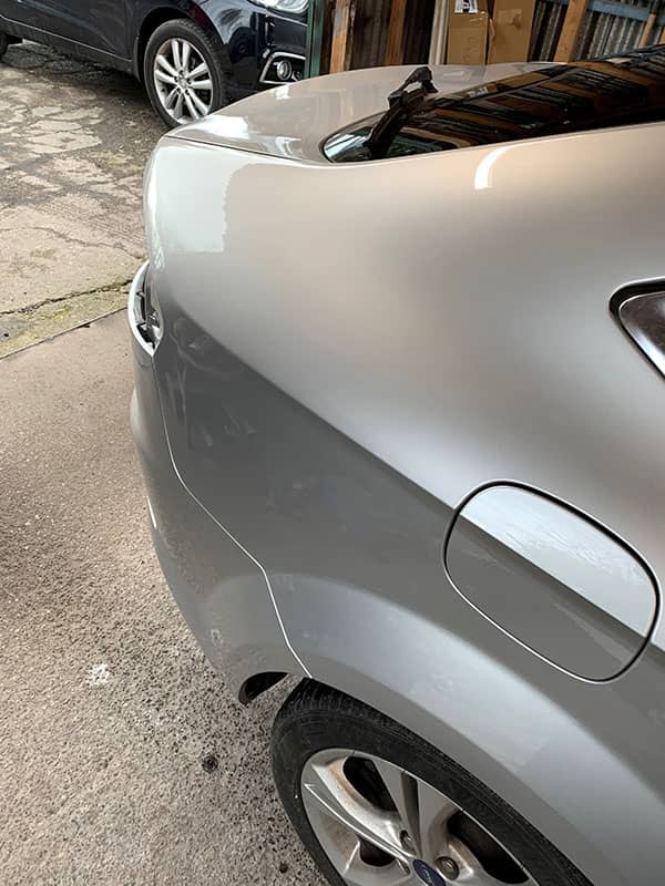 Audi repair completed